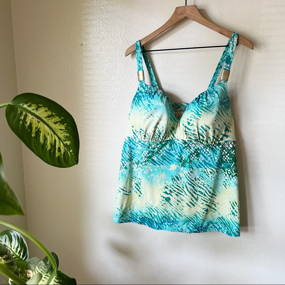 Cacique | Printed Tankini Top